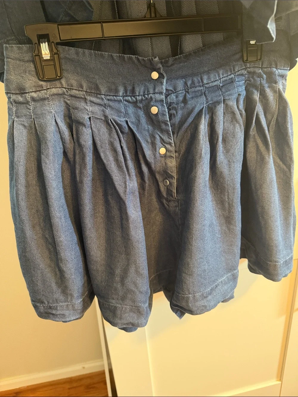 Denim 2 piece matching set for summer